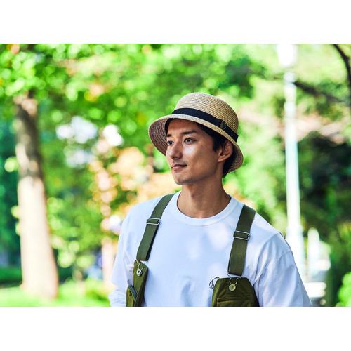 ＜田中帽子店＞マノン　麦わらハット