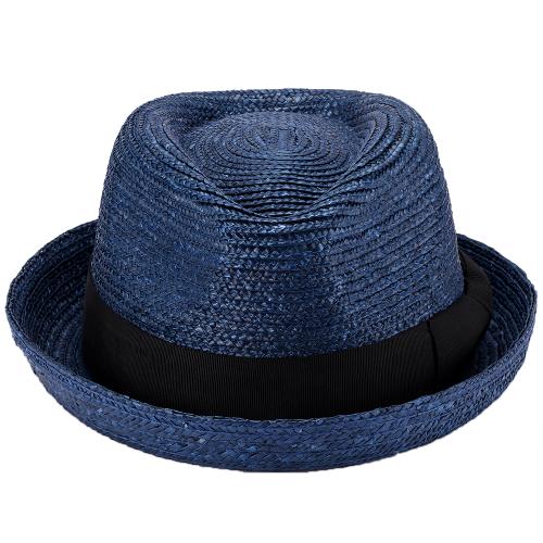 ＜田中帽子店＞マレク　麦わらオールアップハット