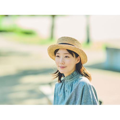 ＜田中帽子店＞ブリス２　ラフィアポークパイハット