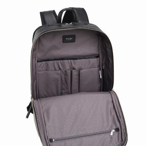 ＜ultima TOKYO＞イヴァーノ　B4/14.0インチPC収納可能　2気室レザーリュック　11962