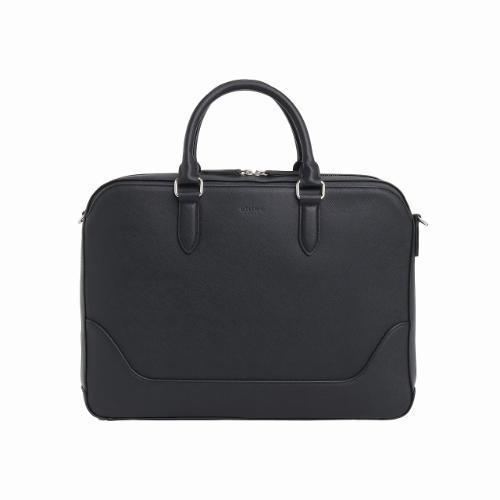 ＜ultima TOKYO＞デルフィーノ　A4/13.3インチPC収納可能　牛革シボ型押しブリーフケース11951