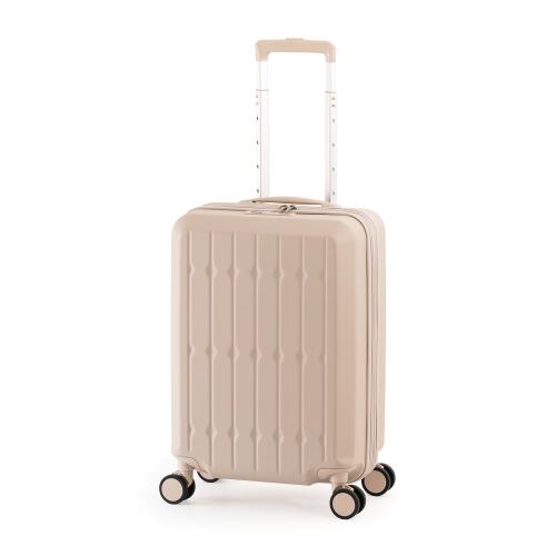 ＜A.L.I＞ドリンクフォルダー付き 拡張ジッパーキャリー37L(+7)