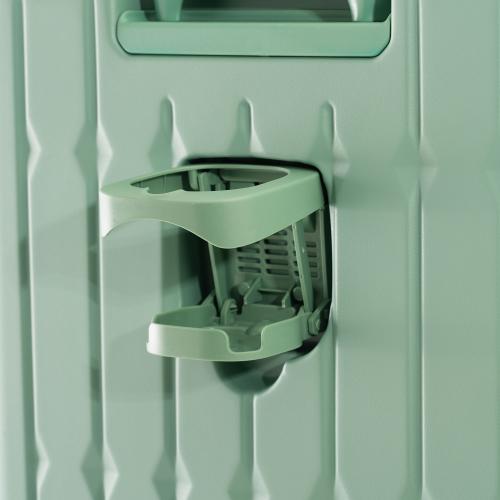 ＜A.L.I＞ドリンクフォルダー付き 拡張ジッパーキャリー37L(+7)