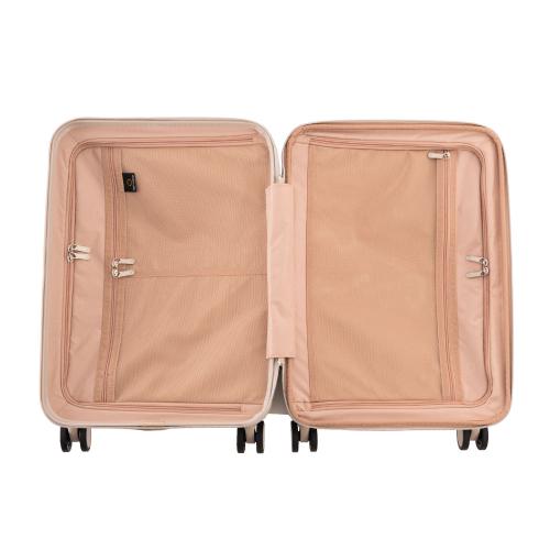 ＜A.L.I＞ドリンクフォルダー付き 拡張ジッパーキャリー37L(+7)