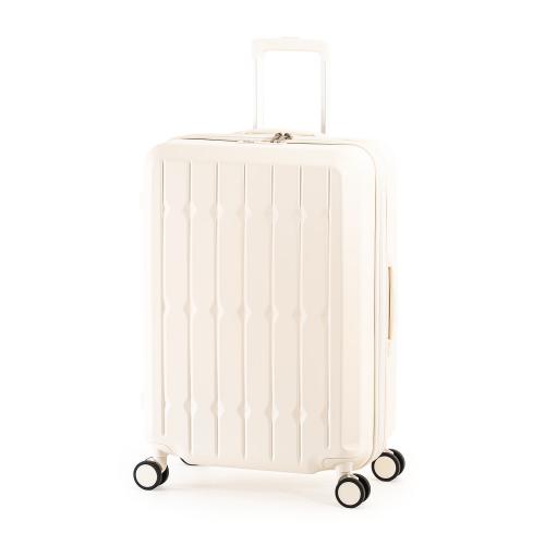 ＜A.L.I＞ドリンクフォルダー付き 拡張ジッパーキャリー66L(+10)