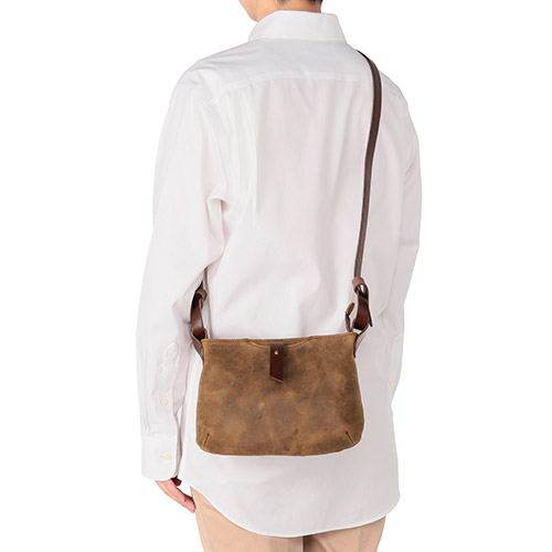 ＜SLOW＞kudu-latch shoulder bag