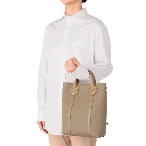 ＜SLOW＞shrink-2way tote bag S