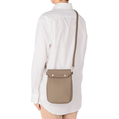 ＜SLOW＞shrink-gas mask shoulder S