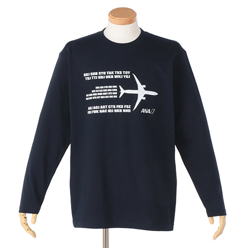 ＜ANAオリジナル＞３レター・ロングTシャツ