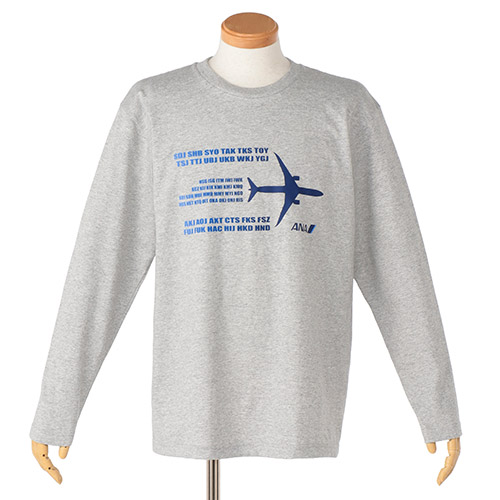 ＜ANAオリジナル＞３レター・ロングTシャツ
