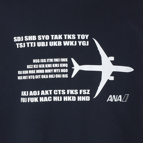＜ANAオリジナル＞３レター・ロングTシャツ