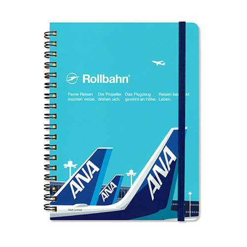 ＜ANAオリジナル＞ロルバーン ポケット付メモ L （駐機場）