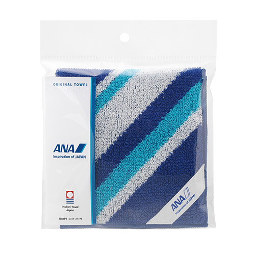 ＜ANAオリジナル＞今治ジャカードタオル（ストライプ）