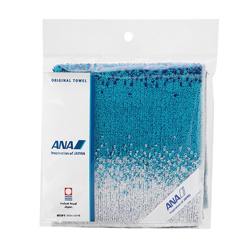 ＜ANAオリジナル＞今治ジャカードタオル（グラデーション）