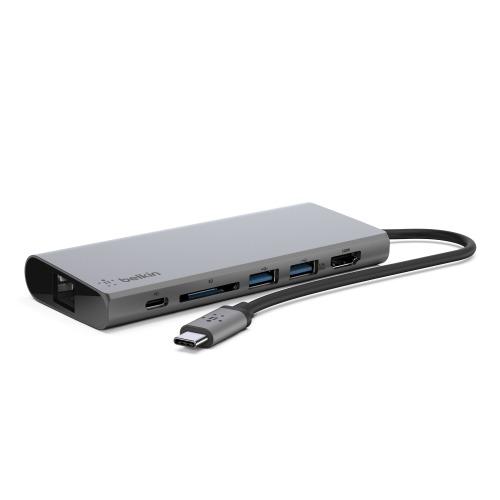 ＜Belkin＞USB-C マルチメディアハブ