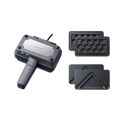 ＜ビタントニオ＞エッグワッフル＆ホットサンドベーカー　VEH-10-K