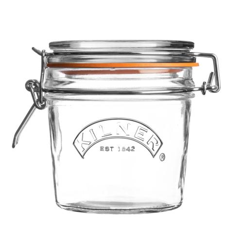 ＜KILNER＞キルナーラウンドクリップトップジャー0.35L
