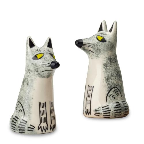 ＜Hannah Turner＞ハンナターナー ソルト＆ペッパー オオカミ