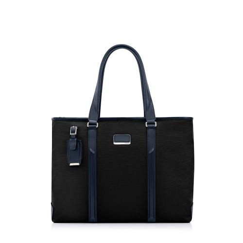＜TUMI＞JARVIS イースト・ウエスト・トート  ブラック/ネイビー