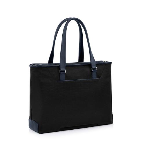 ＜TUMI＞JARVIS イースト・ウエスト・トート  ブラック/ネイビー