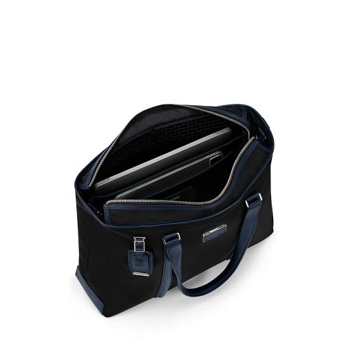 ＜TUMI＞JARVIS イースト・ウエスト・トート  ブラック/ネイビー