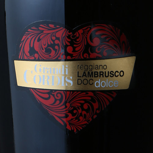 【送料当社負担】大好きなあの人に♪ハートラベルのワイン4本セット