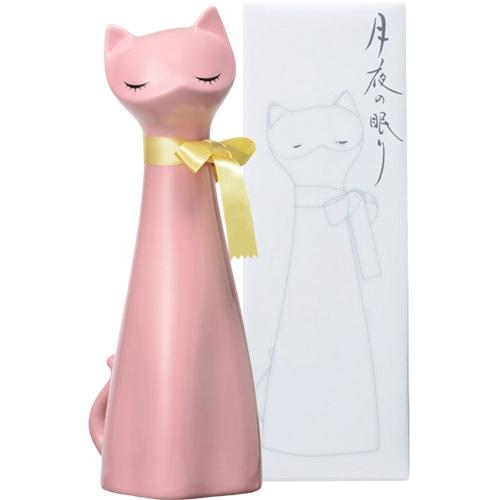 ＜千代寿虎屋＞月夜の眠り　桃猫ボトル