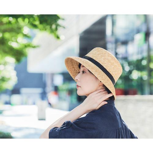 ＜田中帽子店＞カサブランカ 麦わら帽子