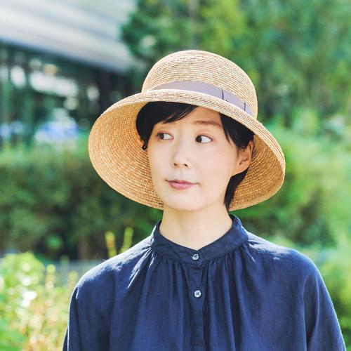 ＜田中帽子店＞カサブランカ 麦わら帽子