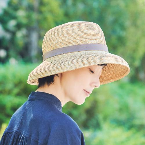 ＜田中帽子店＞カサブランカ 麦わら帽子