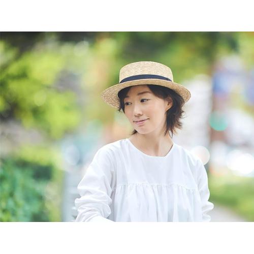 ＜田中帽子店＞マラン・ジー 麦わらカンカン帽