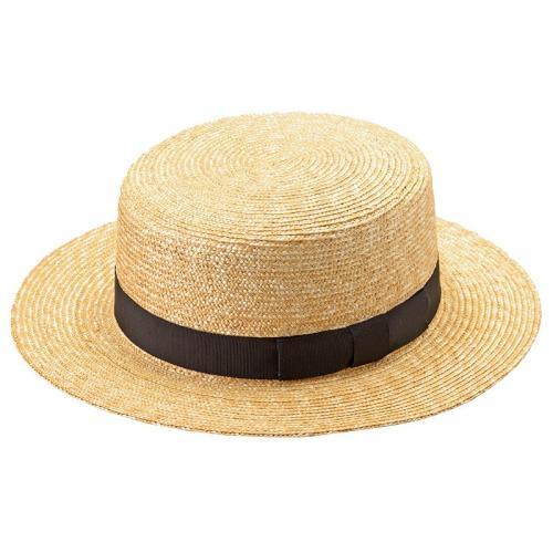 ＜田中帽子店＞マラン・フェム 麦わらカンカン帽