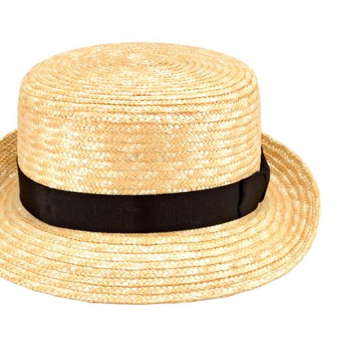 ＜田中帽子店＞コレット 麦わらハット