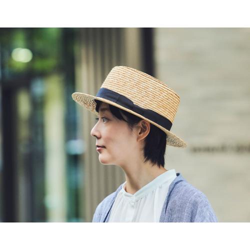 ＜田中帽子店＞カリマ 麦わらポークパイハット