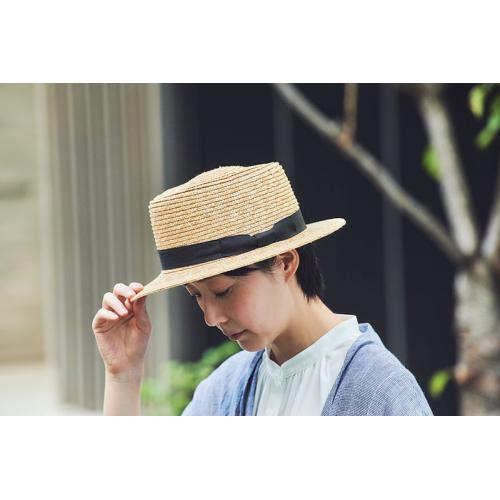 ＜田中帽子店＞カリマ 麦わらポークパイハット