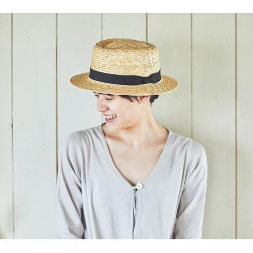 ＜田中帽子店＞カリマ 麦わらポークパイハット