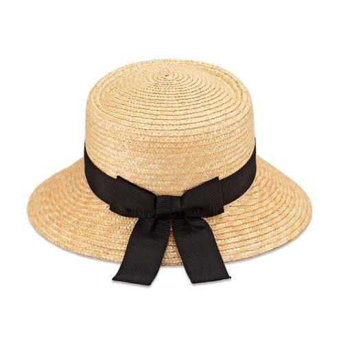 ＜田中帽子店＞アリス 麦わら女優帽