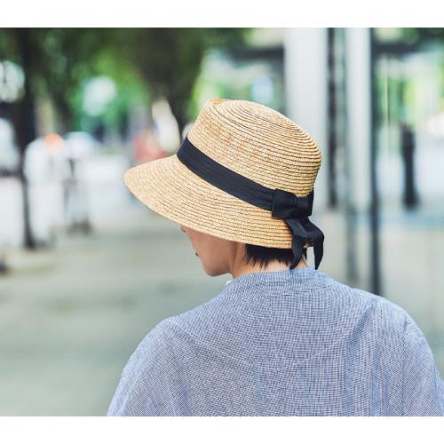 ＜田中帽子店＞アリス 麦わら女優帽