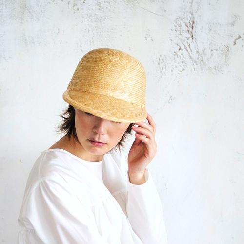 ＜田中帽子店＞リコ 麦わらキャップ