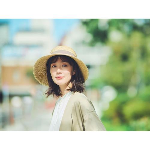 ＜田中帽子店＞ステラ 麦わら広つば女優帽