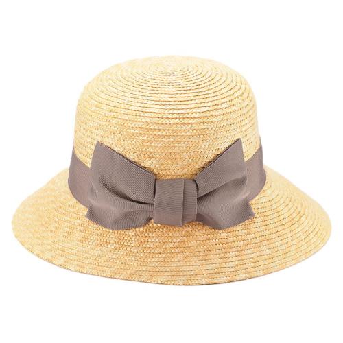 ＜田中帽子店＞オリビア 麦わら女優帽