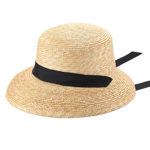 ＜田中帽子店＞ビアンカ ロングリボンカサブランカ