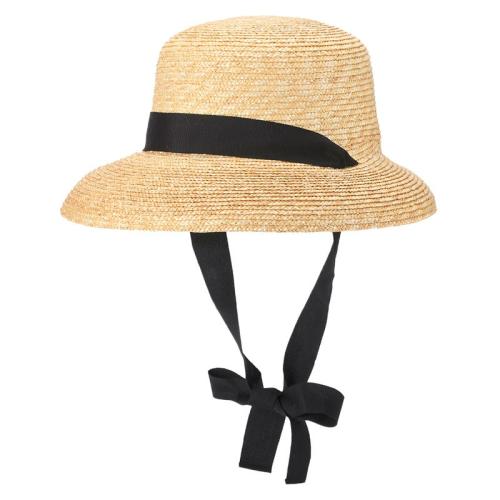 ＜田中帽子店＞ビアンカ ロングリボンカサブランカ