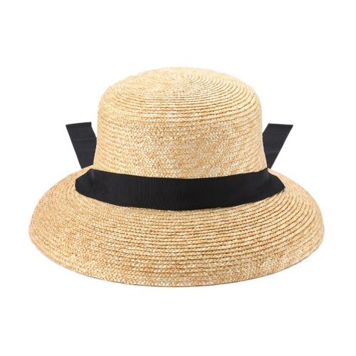 ＜田中帽子店＞ビアンカ ロングリボンカサブランカ