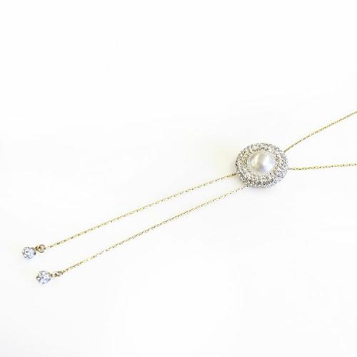 ＜アビステ＞パヴェパール ループペンダント