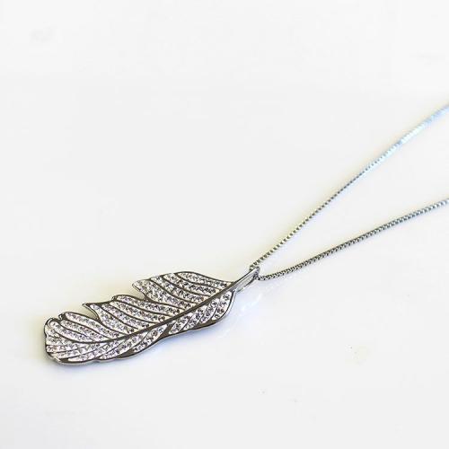 ＜アビステ＞Feather Pendant