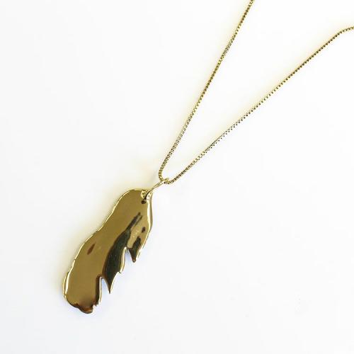 ＜アビステ＞Feather Pendant