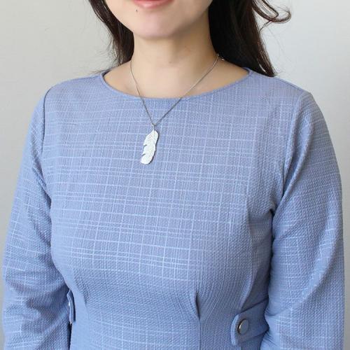 ＜アビステ＞Feather Pendant