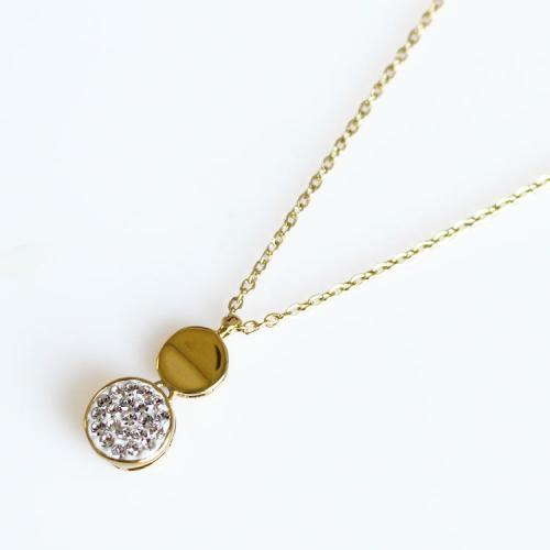 ＜アビステ＞ダブルサークルペンダント