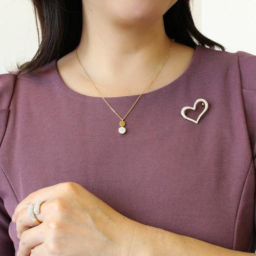 ＜アビステ＞ダブルサークルペンダント